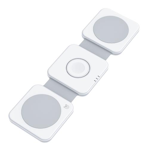 Incarcator wireless Dviced 3-in-1 DV230003, 15 W, Magnetic (Alb) 1 Incarcator wireless Dviced 3-in-1 DV230003, 15 W, Magnetic (Alb)