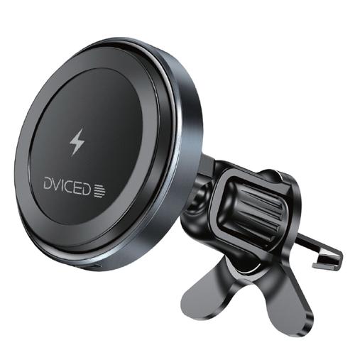 Suport auto cu incarcare Dviced DV250001, 15 W, Magsafe (Negru) 1 Suport auto cu incarcare Dviced DV250001, 15 W, Magsafe (Negru)