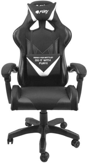 Scaun gaming Fury Avenger L (Negru/Alb) 1 Scaun gaming Fury Avenger L (Negru/Alb)