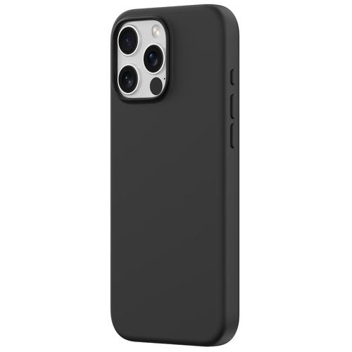 Husa Devia Nature Series Silicone Magnetic iPhone 16 Pro, Negru 1 Husa Devia Nature Series Silicone Magnetic iPhone 16 Pro, Negru