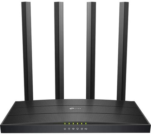 Router Wireless TP-Link Archer C6U, Gigabit, Dual Band, 1200 Mbps, 4 Antene externe (Negru) 1 Router Wireless TP-Link Archer C6U, Gigabit, Dual Band, 1200 Mbps, 4 Antene externe (Negru)