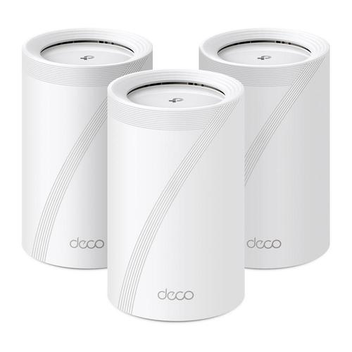 Sistem Wi-Fi Mesh TP-Link Deco BE65(3-pack), BE9300, Tri-Band, Wi-Fi 7, 4 porturi 2.5Gbps, MLO, HomeShield, cu acoperire pentru intreaga casa 1 Sistem Wi-Fi Mesh TP-Link Deco BE65(3-pack), BE9300, Tri-Band, Wi-Fi 7, 4 porturi 2.5Gbps, MLO, HomeShield, cu acoperire pentru intreaga casa