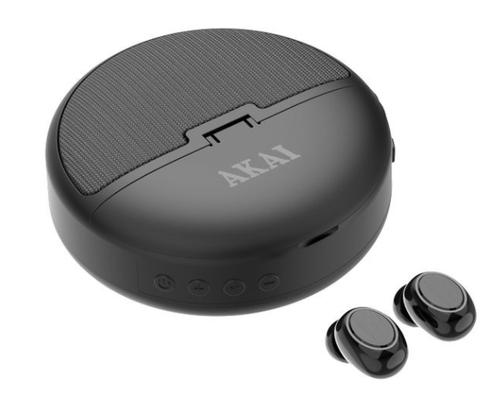 Casti True Wireless Akai BTE-J500BT, Bluetooth, Microfon (Negru) 1 Casti True Wireless Akai BTE-J500BT, Bluetooth, Microfon (Negru)