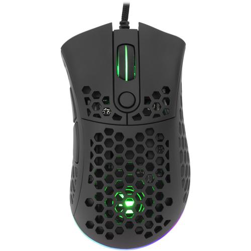 Mouse Gaming cu fir White Shark SHURIKEN, 19.000 DPI, 1.000Hz, 400IPS, 50G, Chipset PIXART PMW 3370 + MCU 8948 + TTC Encoder, Switch-uri LK 100 M(L+R); Omron 20 M, Butoane Programabile, RGB LED, Cablu braided 1,8m, Powder Coating, Negru 1 Mouse Gaming cu fir White Shark SHURIKEN, 19.000 DPI, 1.000Hz, 400IPS, 50G, Chipset PIXART PMW 3370 + MCU 8948 + TTC Encoder, Switch-uri LK 100 M(L+R); Omron 20 M, Butoane Programabile, RGB LED, Cablu braided 1,8m, Powder Coating, Negru