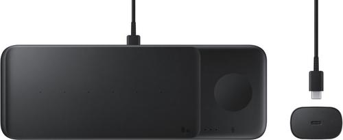 Incarcator wireless 3-in-1 Samsung EP-P6300TBEGEU, Fast charging, 9/7.5/3.5 W (Negru) 1 Incarcator wireless 3-in-1 Samsung EP-P6300TBEGEU, Fast charging, 9/7.5/3.5 W (Negru)