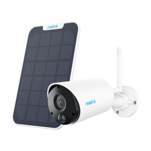 Camera de supraveghere exterior Reolink Argus B320 cu panou solar, 3 MP, Wi-Fi, Microfon, IR 10m, IP65 (Alb) 1 Camera de supraveghere exterior Reolink Argus B320 cu panou solar, 3 MP, Wi-Fi, Microfon, IR 10m, IP65 (Alb)