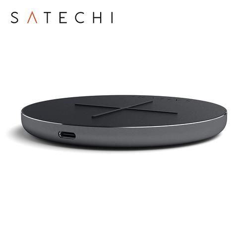 Incarcator Wireless Fast Charge Satechi, USB Type C, 10W, Certificat QI (Negru) 1 Incarcator Wireless Fast Charge Satechi, USB Type C, 10W, Certificat QI (Negru)