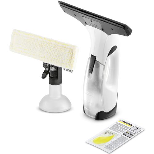 Aspirator de geamuri Karcher WV 2 Plus, 1.633-640.0, 35 min, Capacitate rezervor apa 100 ml, Putere de curatare aproximativ 75 m² (Alb/Negru)
