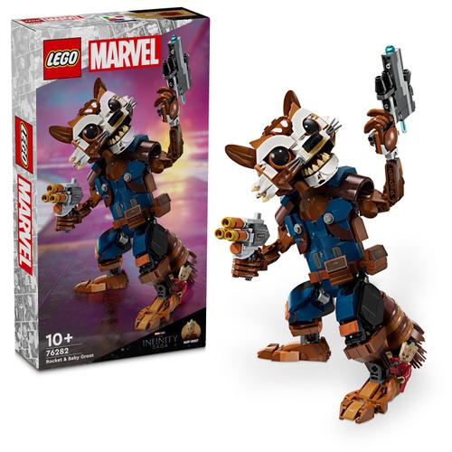 LEGO® Marvel - Rocket si bebelusul Groot 76282, 566 piese 1 LEGO® Marvel - Rocket si bebelusul Groot 76282, 566 piese