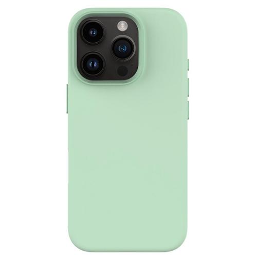 Husa Silicon MagSafe Lemontti pentru iPhone 16 Pro, Verde 1 Husa Silicon MagSafe Lemontti pentru iPhone 16 Pro, Verde