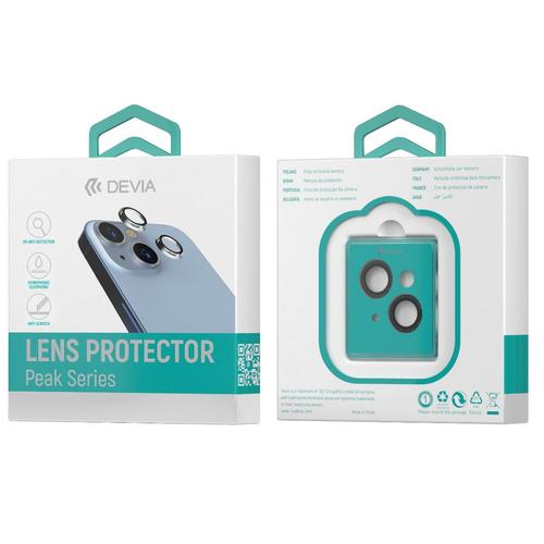 Folie Sticla Devia Camera Peak Series Diamond iPhone 15 / 15 Plus pachet de 2 buc, Gri 1 Folie Sticla Devia Camera Peak Series Diamond iPhone 15 / 15 Plus pachet de 2 buc, Gri