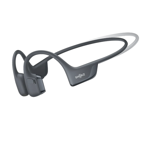 Casti alergare wireless Shokz OpenRun Pro 2 Mini, Bluetooth, Conductie osoasa, Autonomie 12 ore, IP55 (Negru)