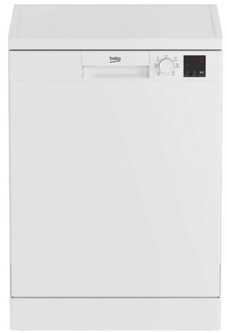 Masina de spalat vase Beko DVN06430W, 14 Seturi, 6 Programe, Automatic Door Opening, AutoGlassShield, Clasa D, 60 cm (Alb)