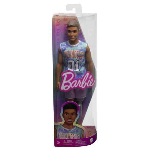 Papusa Barbie Fashionistas - Baiat cu tricou Los Angeles 1 Papusa Barbie Fashionistas - Baiat cu tricou Los Angeles