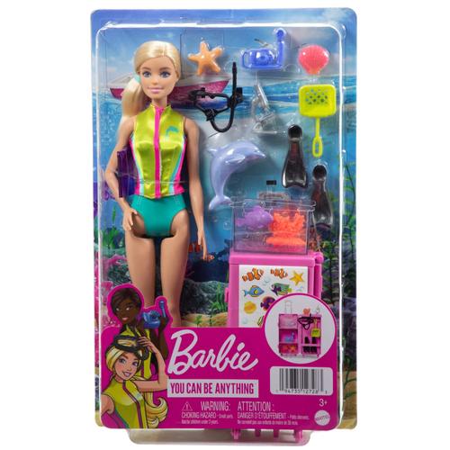 Set de joaca Barbie You can be - Biolog marin 1 Set de joaca Barbie You can be - Biolog marin