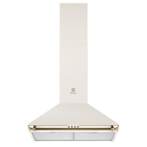 Hota incorporabila decorativa Electrolux EFC226V, Putere de absortie 420 m3/h, 1 motor, 60 cm (Alb)
