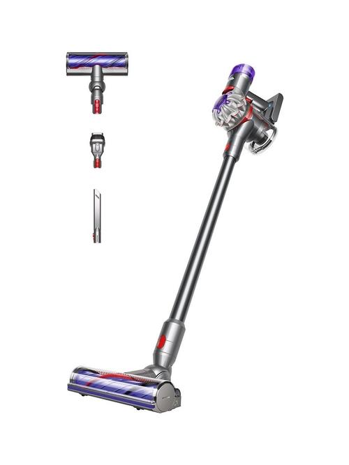 Aspirator vertical fara fir Dyson V8 Advanced 492636-01, 425 W, Autonomie 40 minute, 130 AW, Recipient 0.54 l (Argintiu/Nichel) 1 Aspirator vertical fara fir Dyson V8 Advanced 492636-01, 425 W, Autonomie 40 minute, 130 AW, Recipient 0.54 l (Argintiu/Nichel)