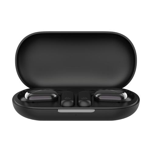 Casti Bluetooth Devia OWS Lite1, Microfon (Negru)