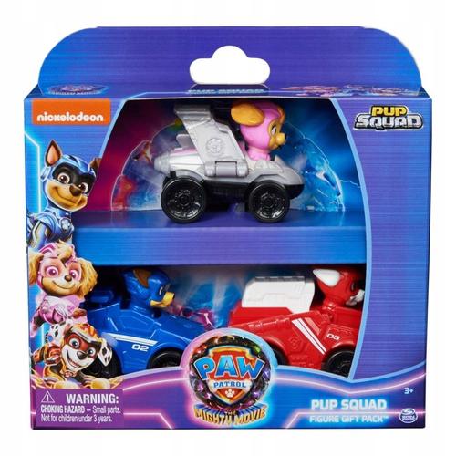 Set 3 vehicule Paw Patrol Pup Squad 1 Set 3 vehicule Paw Patrol Pup Squad