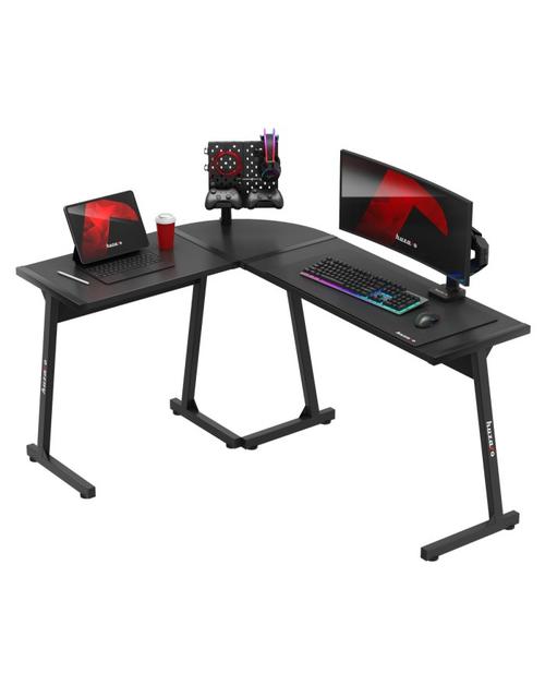 Birou gaming Huzaro Hero 6.0, 147 x 112 x 74 cm, Otel, Picioare ajustabile (Negru) 1 Birou gaming Huzaro Hero 6.0, 147 x 112 x 74 cm, Otel, Picioare ajustabile (Negru)