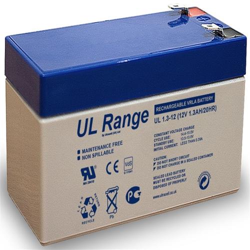 Acumulator Ultracell VRLA AGM 12V 1.3Ah 1 Acumulator Ultracell VRLA AGM 12V 1.3Ah