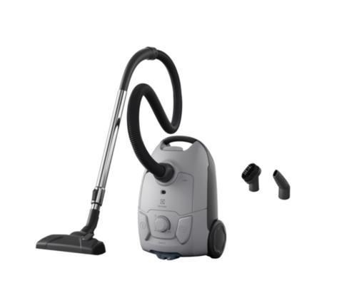 Aspirator cu sac Electrolux Seria 300 EB31C1UG, 750 W, 3 L, Filtru HEPA, Maner ergonomic (Gri)
