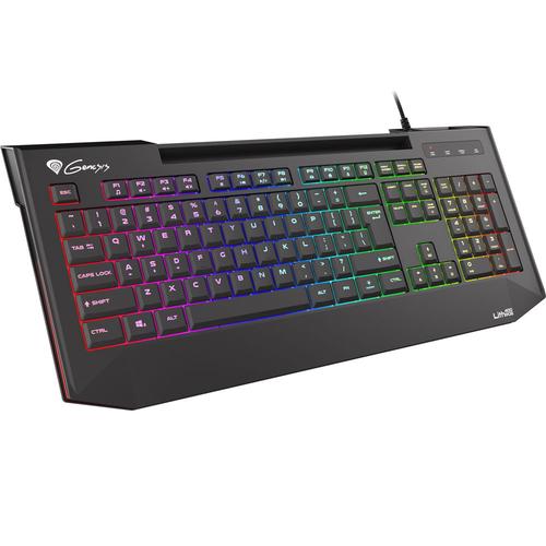 Tastatura Gaming Genesis Lith 400 RGB, USB (Negru) 1 Tastatura Gaming Genesis Lith 400 RGB, USB (Negru)