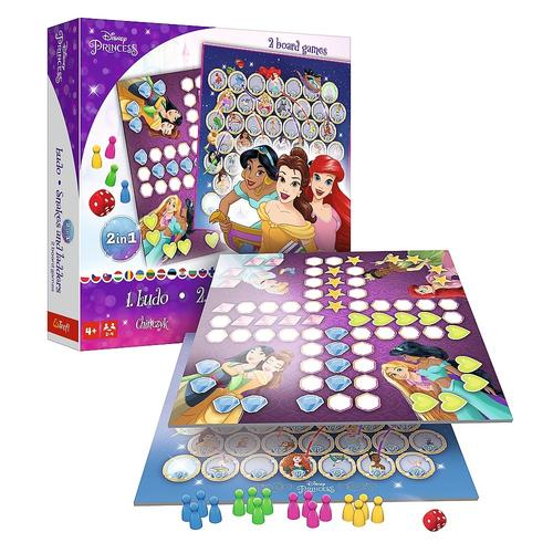 Joc Trefl 2in 1 Disney Princess: Ludo/Serpi si scari 1 Joc Trefl 2in 1 Disney Princess: Ludo/Serpi si scari