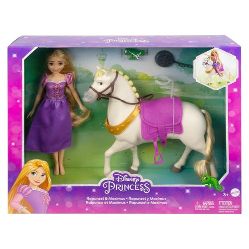 Set de joaca Disney Princess Rapunzel si calul Maximus 1 Set de joaca Disney Princess Rapunzel si calul Maximus