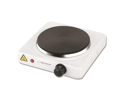 Plita electrica Esperanza EKH013W, 1000W, 15.5cm (Alb)
