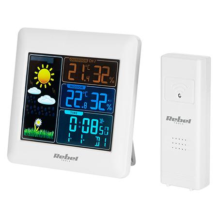 Statie meteo wireless REBEL URZ3498, senzor exterior 1 Statie meteo wireless REBEL URZ3498, senzor exterior