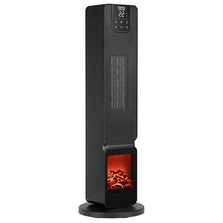Aeroterma turn imitatie semineu Teesa TSA8062 2000W (Negru) 1 Aeroterma turn imitatie semineu Teesa TSA8062 2000W (Negru)