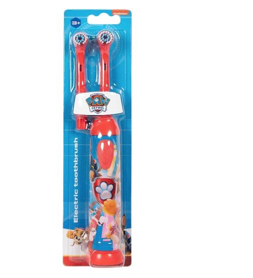 Periuta de dinti electrica Paw Patrol KAR0001, cu baterii, cap de rezerva, Rosu 1 Periuta de dinti electrica Paw Patrol KAR0001, cu baterii, cap de rezerva, Rosu
