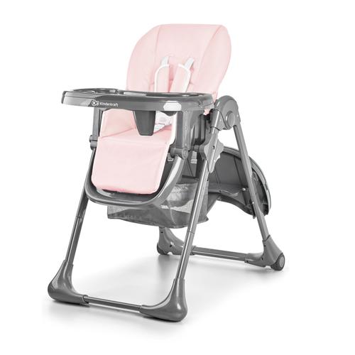 Scaun de masa KinderKraft Tastee, reglabil, pliabil, greutate maxima suportata 15 Kg, Roz 1 Scaun de masa KinderKraft Tastee, reglabil, pliabil, greutate maxima suportata 15 Kg, Roz