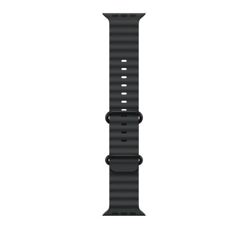 Curea Smartwatch Apple MYPD3ZM/A pentru Watch 49mm, Ocean Band, Black Titanium Finish (Negru) 1 Curea Smartwatch Apple MYPD3ZM/A pentru Watch 49mm, Ocean Band, Black Titanium Finish (Negru)