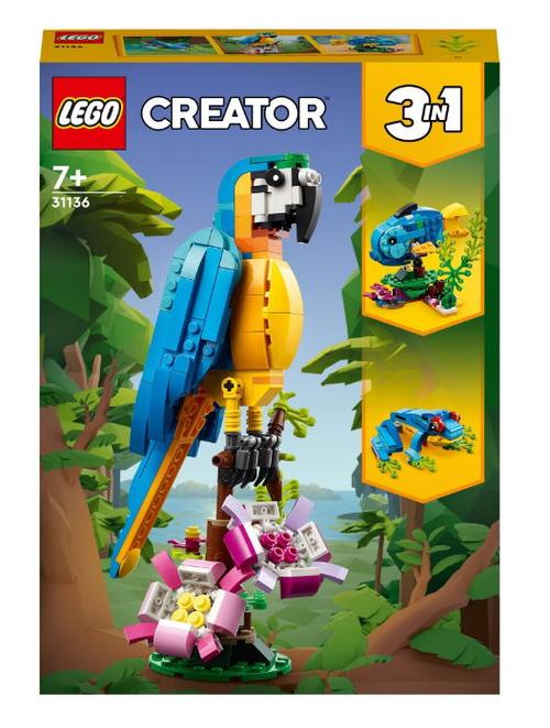 LEGO® Creator 3 in 1 Papagal exotic 31136 1 LEGO® Creator 3 in 1 Papagal exotic 31136