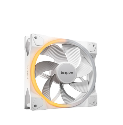 Ventilator be quiet! Light Wings 140mm PWM, Reverse (Alb) 1 Ventilator be quiet! Light Wings 140mm PWM, Reverse (Alb)