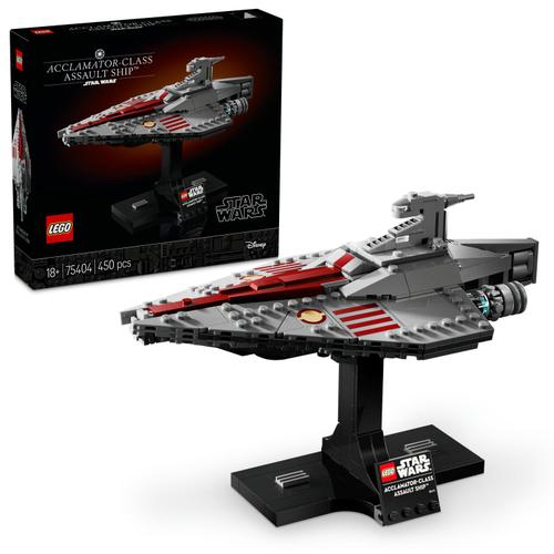 LEGO® Star Wars TM - Nava de asalt din clasa Acclamator 75404, 450 piese 1 LEGO® Star Wars TM - Nava de asalt din clasa Acclamator 75404, 450 piese