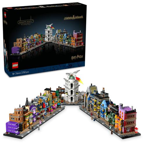 LEGO® Harry Potter TM - Magazine vrajitoresti pe Aleea Diagon 76444, 2750 piese 1 LEGO® Harry Potter TM - Magazine vrajitoresti pe Aleea Diagon 76444, 2750 piese