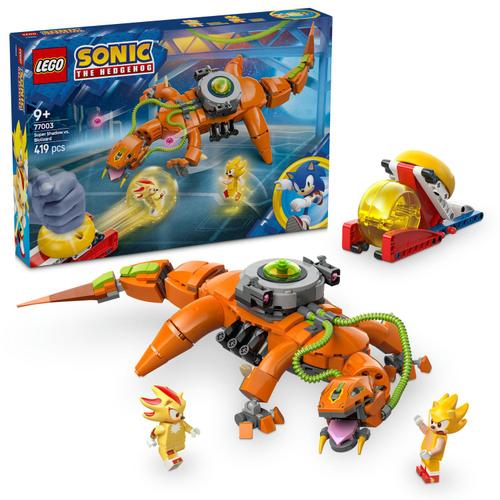 LEGO® Sonic The Hedgehog™ - Super Shadow vs. Biolizard 77003, 419 piese 1 LEGO® Sonic The Hedgehog™ - Super Shadow vs. Biolizard 77003, 419 piese