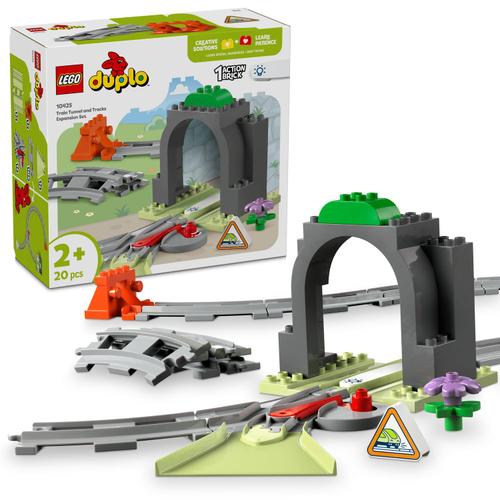 LEGO® DUPLO - Set de extindere Tunel si sine de cale ferata 10425, 20 piese 1 LEGO® DUPLO - Set de extindere Tunel si sine de cale ferata 10425, 20 piese