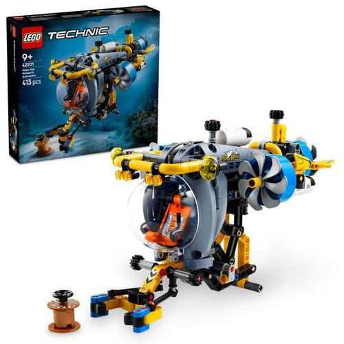LEGO® Technic - Submarin de cercetare la mare adancime 42201, 413 piese 1 LEGO® Technic - Submarin de cercetare la mare adancime 42201, 413 piese