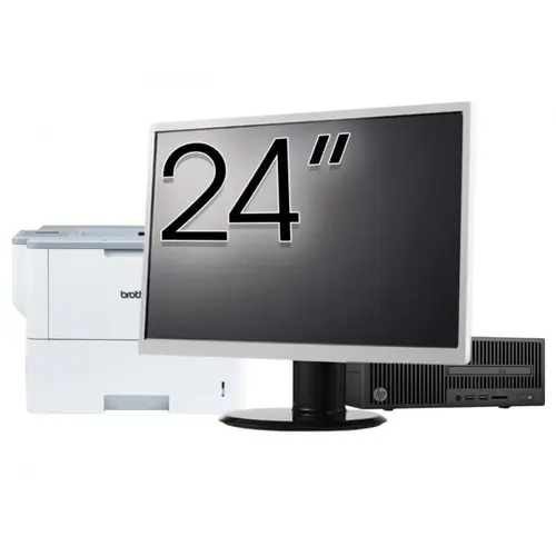 Pachet Calculator refurbished HP 280 G2 SFF, Intel Pentium G4400 3.30GHz, 8GB DDR4, 500GB HDD, DVD-ROM + Monitor 24" & Imprimanta Brother HL-L6300DW 1 Pachet Calculator refurbished HP 280 G2 SFF, Intel Pentium G4400 3.30GHz, 8GB DDR4, 500GB HDD, DVD-ROM + Monitor 24" & Imprimanta Brother HL-L6300DW