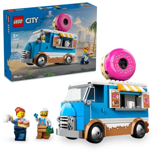 LEGO® City - Furgoneta de gogosi 60452, 196 piese 1 LEGO® City - Furgoneta de gogosi 60452, 196 piese