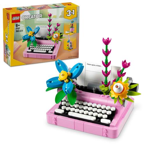 LEGO® Creator 3 in 1 - Masina de scris cu flori 31169, 363 piese 1 LEGO® Creator 3 in 1 - Masina de scris cu flori 31169, 363 piese