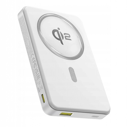 Baterie Externa Wireless Baseus Airpow2 Qi2 P10080000213-00, 10000mAh, USB-A/22.5W, USB-C/20W, QI/15W (Alb) 1 Baterie Externa Wireless Baseus Airpow2 Qi2 P10080000213-00, 10000mAh, USB-A/22.5W, USB-C/20W, QI/15W (Alb)