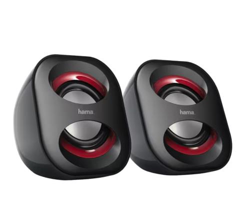 Boxe 2.0 HAMA Sonic Mobil 183 173131, 3W, Jack 3.5 mm (Negru) 1 Boxe 2.0 HAMA Sonic Mobil 183 173131, 3W, Jack 3.5 mm (Negru)