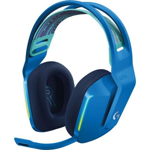Casti Gaming Wireless LOGITECH G733, iluminare RGB, Microfon (Albastru) 1 Casti Gaming Wireless LOGITECH G733, iluminare RGB, Microfon (Albastru)