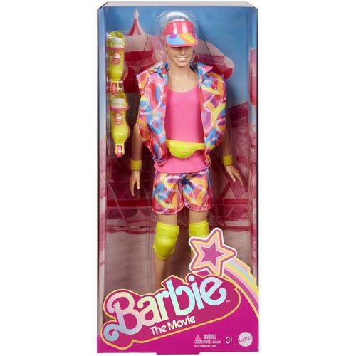 Papusa Barbie The Movie, Ken cu patine cu rotile 1 Papusa Barbie The Movie, Ken cu patine cu rotile