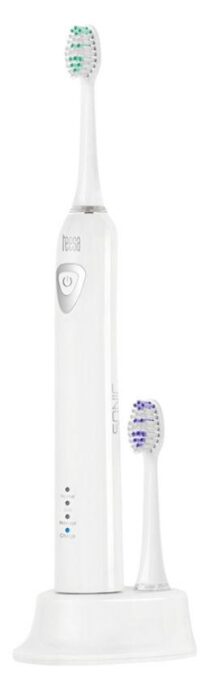 Periuta de dinti electrica Teesa Sonic TSA8010, 31.000 pulsatii/min, IPX7, Cronometru 2 min, 3 Moduri functionare, 2 Capete, Incarcator (Alb) 1 Periuta de dinti electrica Teesa Sonic TSA8010, 31.000 pulsatii/min, IPX7, Cronometru 2 min, 3 Moduri functionare, 2 Capete, Incarcator (Alb)
